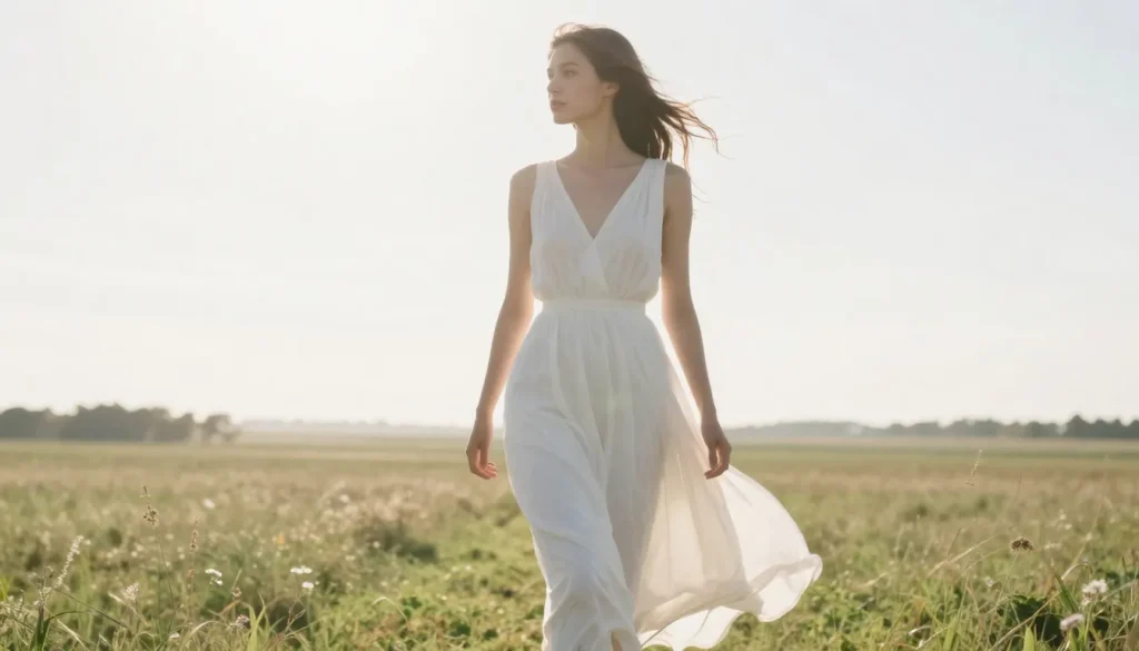 The Everyday White Dress: How a Simple Choice Creates Effortless Style
