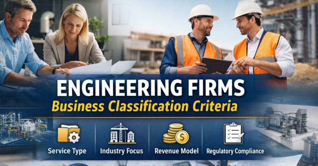 engineering firms business classification criteria