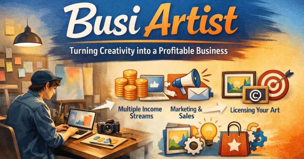 Busi Artist: The Complete Guide to Building a Profitable Creative Career Without Selling Your Soul