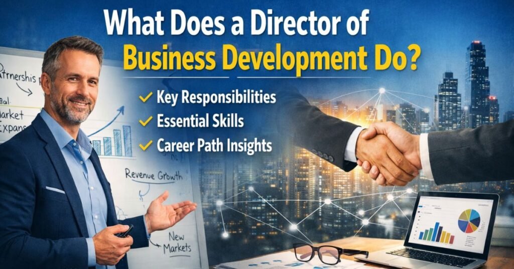 What Does a Director of Business Development Do? A Complete Insider Guide to the Role, Skills, and Career Path