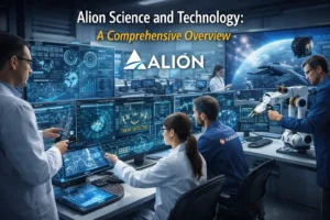 Engineers and scientists working with advanced defense technology at Alion Science and Technology research lab