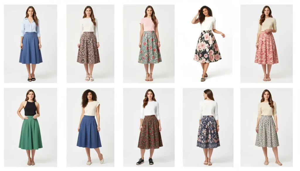 A Guide to 15 Different Skirt Styles and How to Wear Them